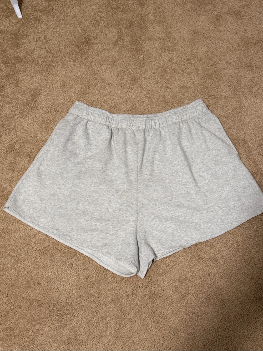 Women’s Light Gray Cozy Lounge Shorts